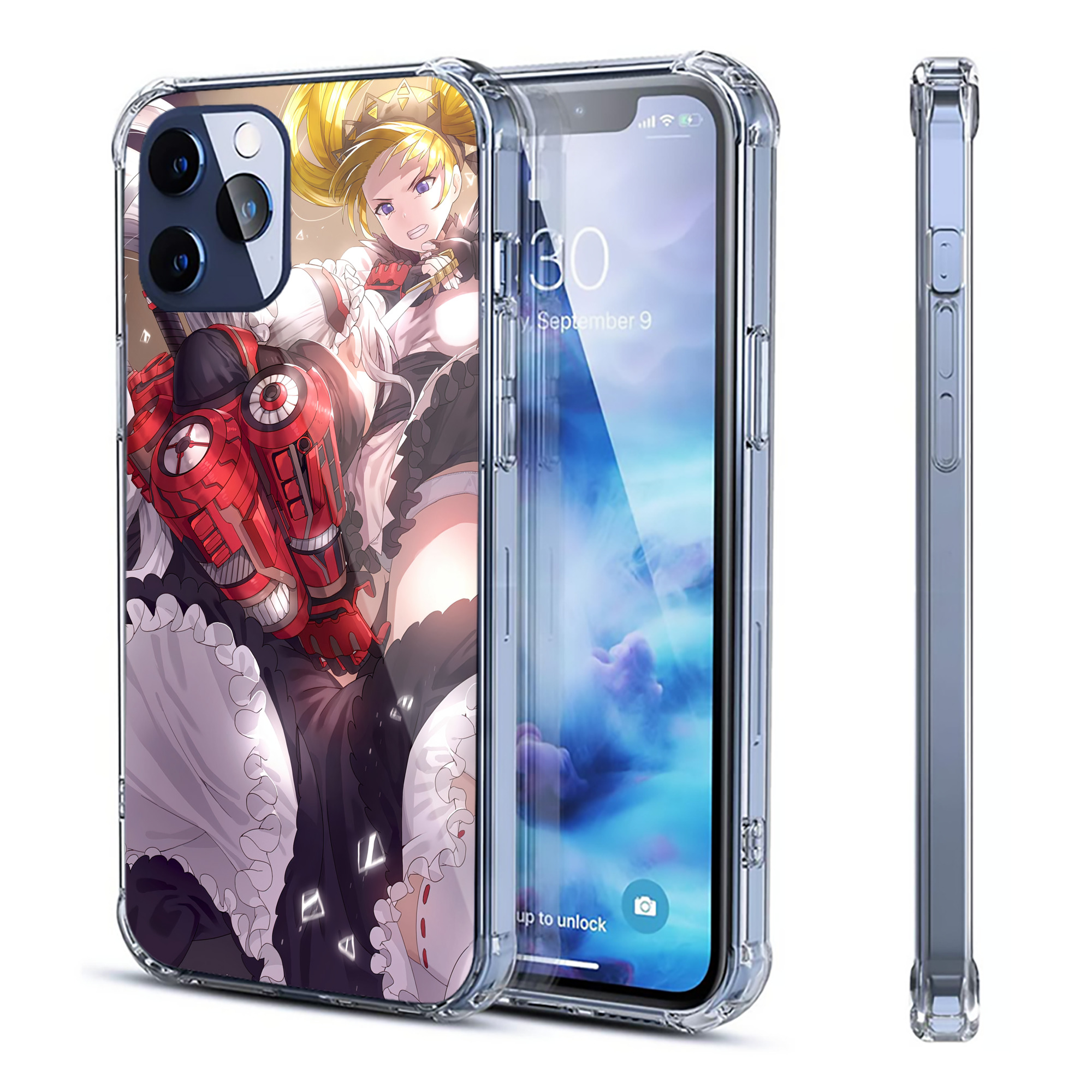 （画像用） 美少女戦士セーラームーン Sailor Moon 【iPhone 12シリーズ対応】透明スマホケース（クリアソフトケース）